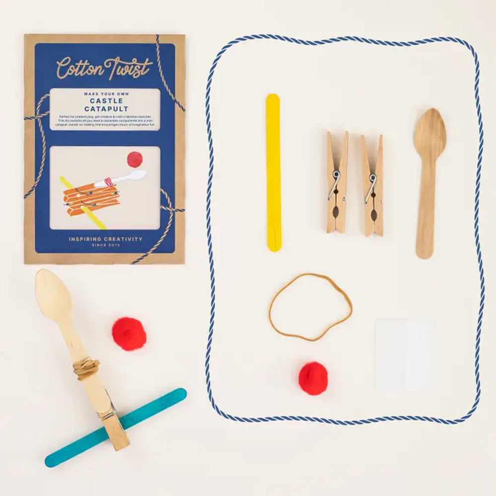 Make Your Own Castle Catapult- Plastic Free