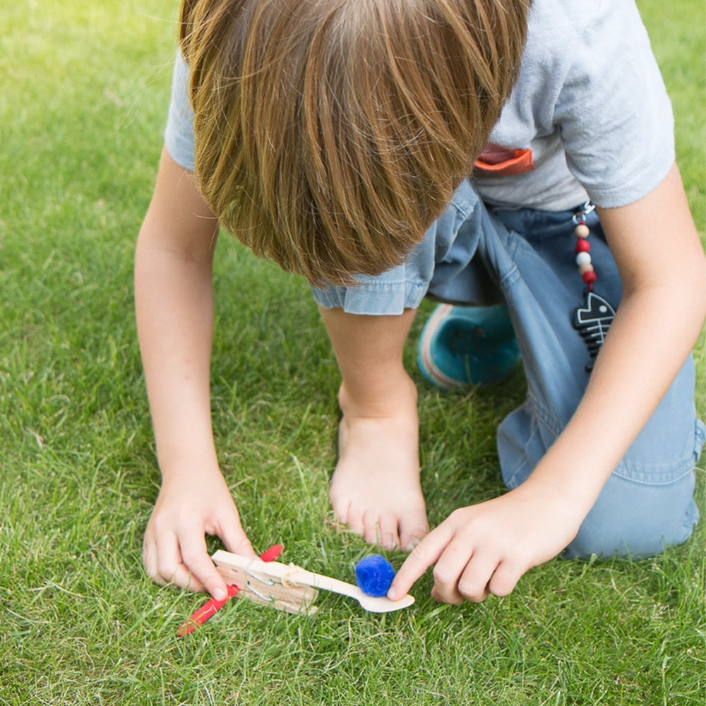Make Your Own Castle Catapult- Plastic Free