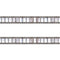 Movie Film Strip Metallic Border Roll Decoration - 15.2m
