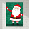 Santa Claus Merry Christmas Poster - A3