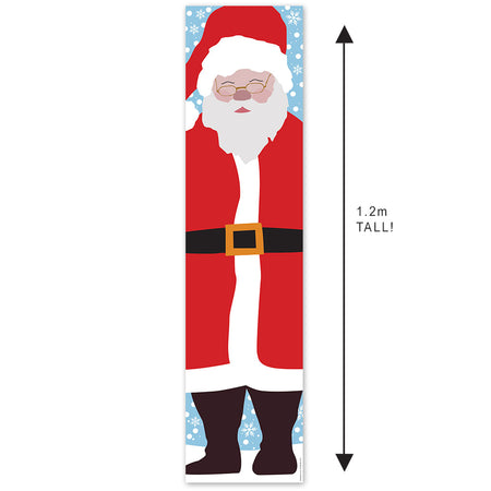 Father Christmas Portrait Banner - 1.2m