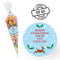 Winter Wonderland Christmas Personalised Sweet Cone Bag Favour Kit - Pack of 15