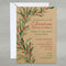 Personalised Scandi Foliage Christmas Party Invitations - Pack of 16