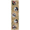 Personalised Scandi Foliage Christmas Multi Photo Table Runner - 120cm x 30cm