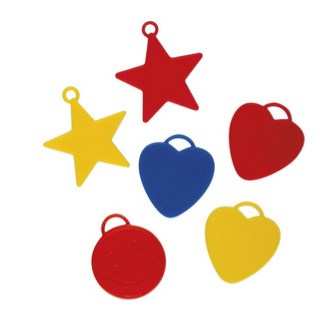 Primary Colour Balloon Weights - 6g Each