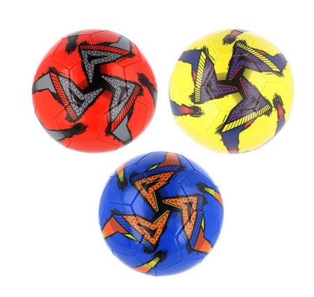 Leather Panel Football - 3 Assorted Designs - Sold Individually