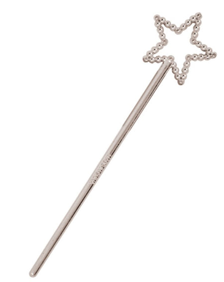 Silver Star Fairy Princess Wands - 16cm