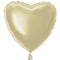 Gold Heart Shaped Foil Balloon 18