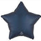 Navy Satin Foil Star Balloon - 18