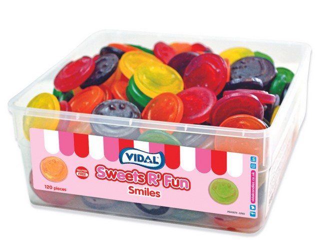 Vidal Happy Smiles Sweet Tub - 900g