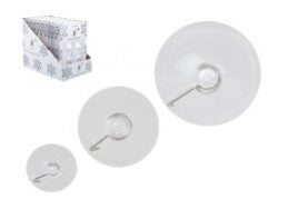Clear Suction Hooks Decoration Hangers - Pack of 12