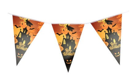 Halloween PVC Bunting - 2m - Each