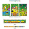 Jungle Themed Stationary Set - 5 Pieces