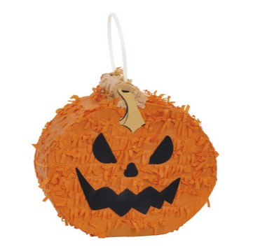 Halloween Mini Pumpkin Pinata - 17cm