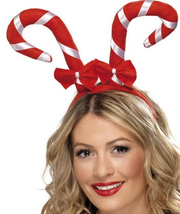 Candy Cane Christmas Headband