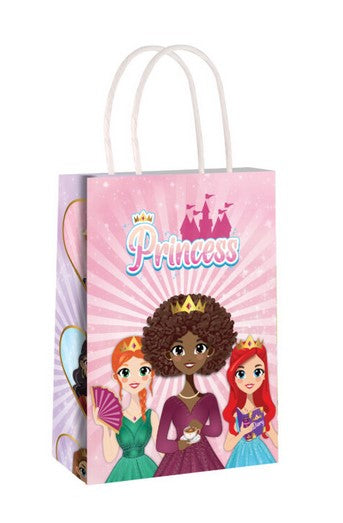 Princess Paper Party Bags - 21cm