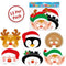 Christmas Card Masks - Pack of 12