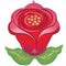 Red Rose Bud Supershape Foil Balloon - 30