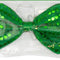 Green Sequin Bow Tie