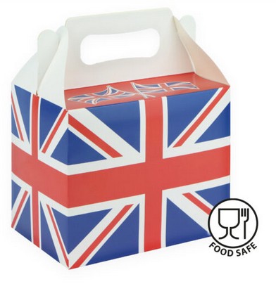 Union Jack British Flag Party Box - Each