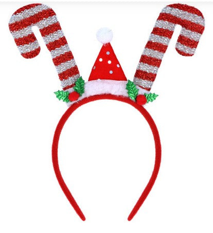 Candy Cane Christmas Headband