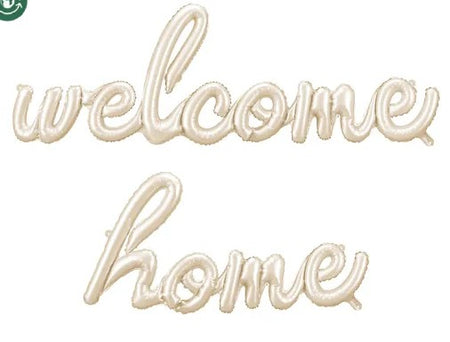 Welcome Home Bunting with Balloons - 4m