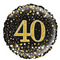 Gold Celebration 40th Birthday Foil Balloon - 18