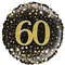 Gold Celebration 60th Birthday Foil Balloon - 18