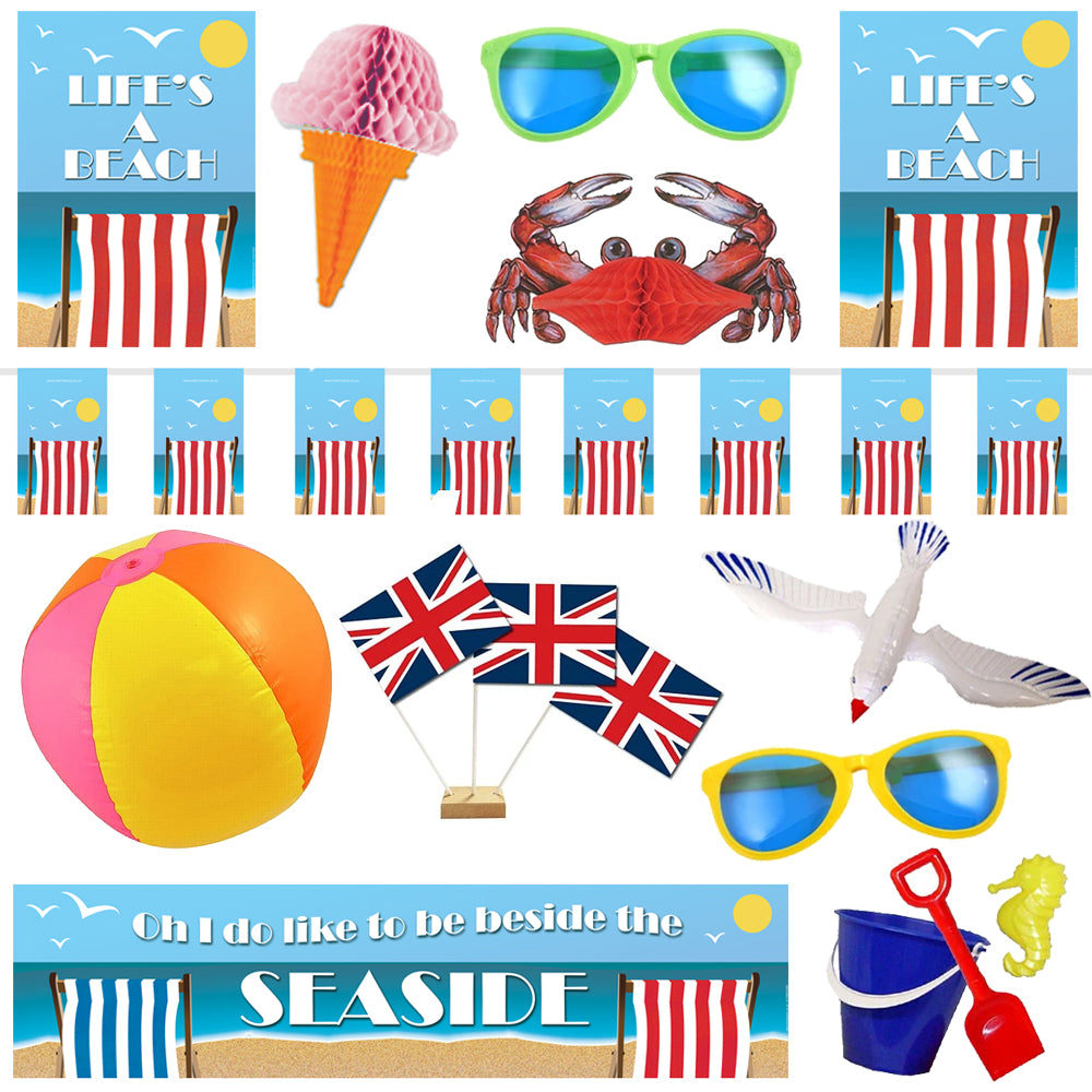 Seaside Beach Decoration and Novelty Pack