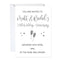 Silver 25th Anniversary Personalised Invitations - Pack of 16