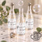 Silver 25th Anniversary Personalised Mini Champagne Bubbles - Pack of 16