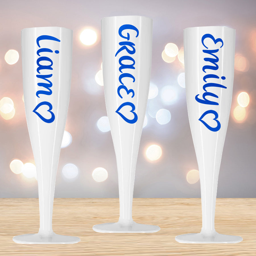 Song Contest Personalised Champagne & Prosecco Flute Glass - 175ml - Each