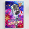 European Song Party Microphone Poster - A3