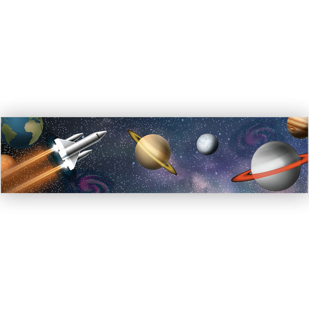 Space Party Banner Decoration - 1.2m