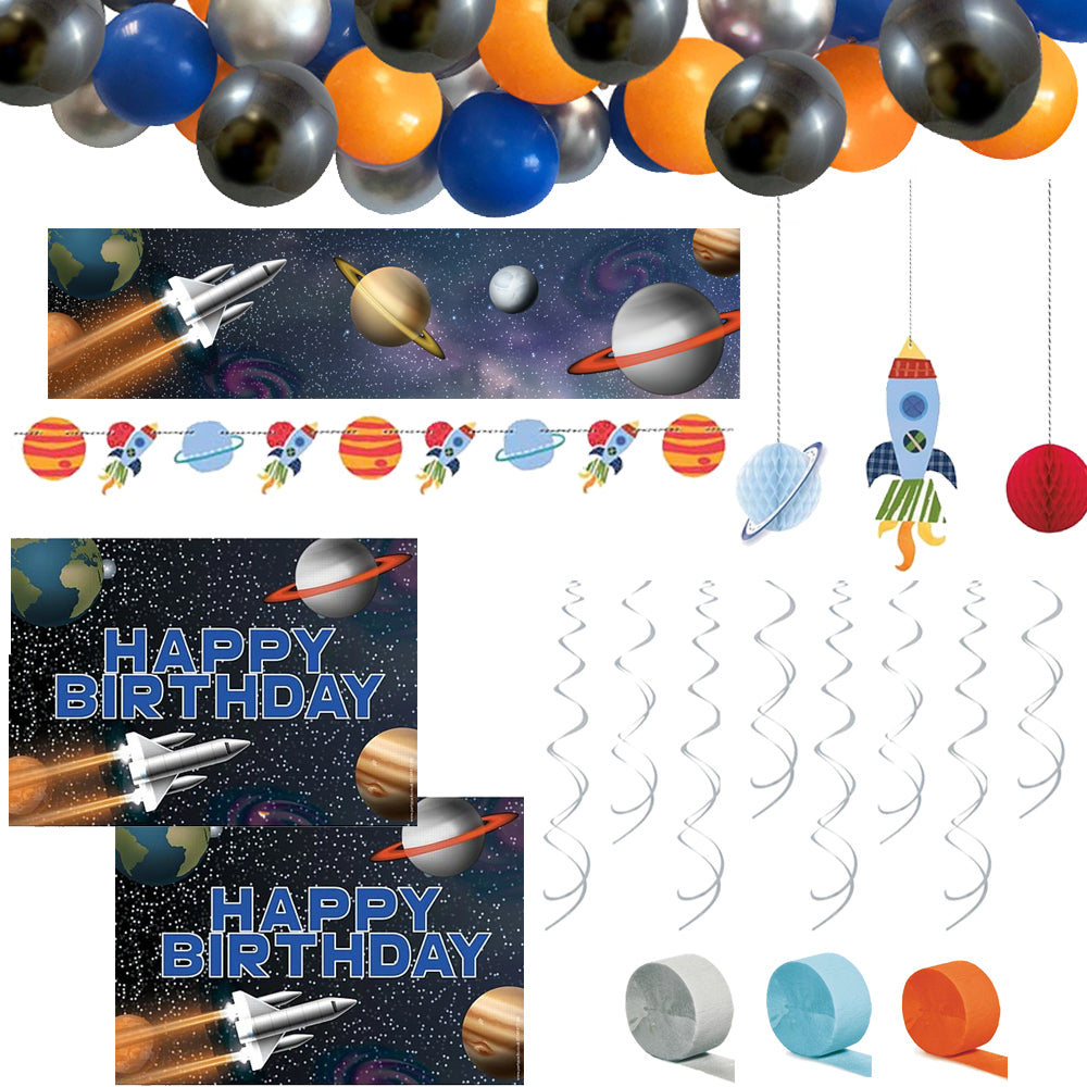 Space Party Decoration Pack