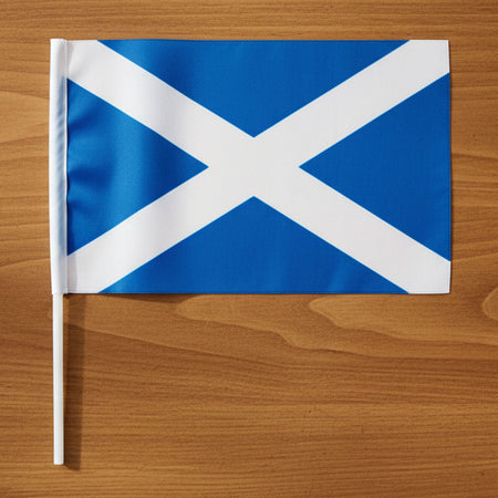 St. Andrews Cloth Flag On Pole 18