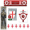 St George's Day Paper Decoration Pack