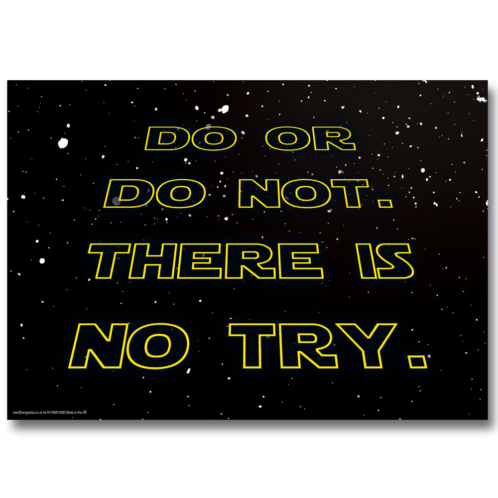 Star Wars Quotes Posters - Pack of 4