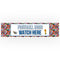 World Football 2026 Multi Country Flag Watch Here Banner - 1.2m