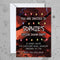 Personalised The Upside Down Party Invitations - Pack of 16