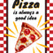 Pizza Food Station Poster - A3