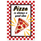 Pizza Food Station Poster - A3