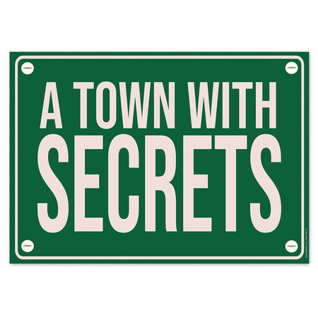 The Other Side A Town With Secrets Poster Sign - A3