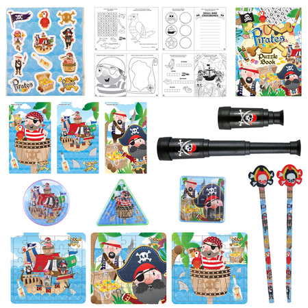 Pirate Party Toys Assorted - Pack of 100