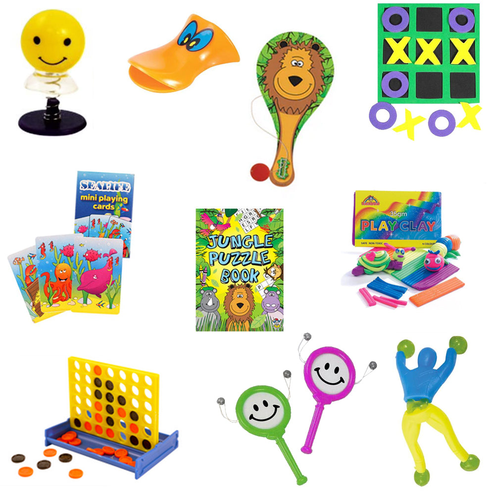 Pocket Money Toys For Fundraising or Lucky Dips - Pack of 100