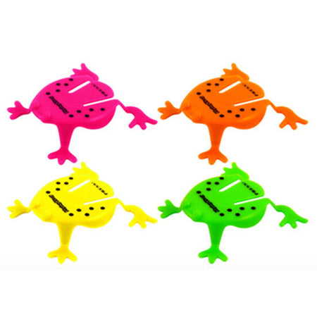 Jumping Frog Toys - 5.5cm - 4 Colours - Each