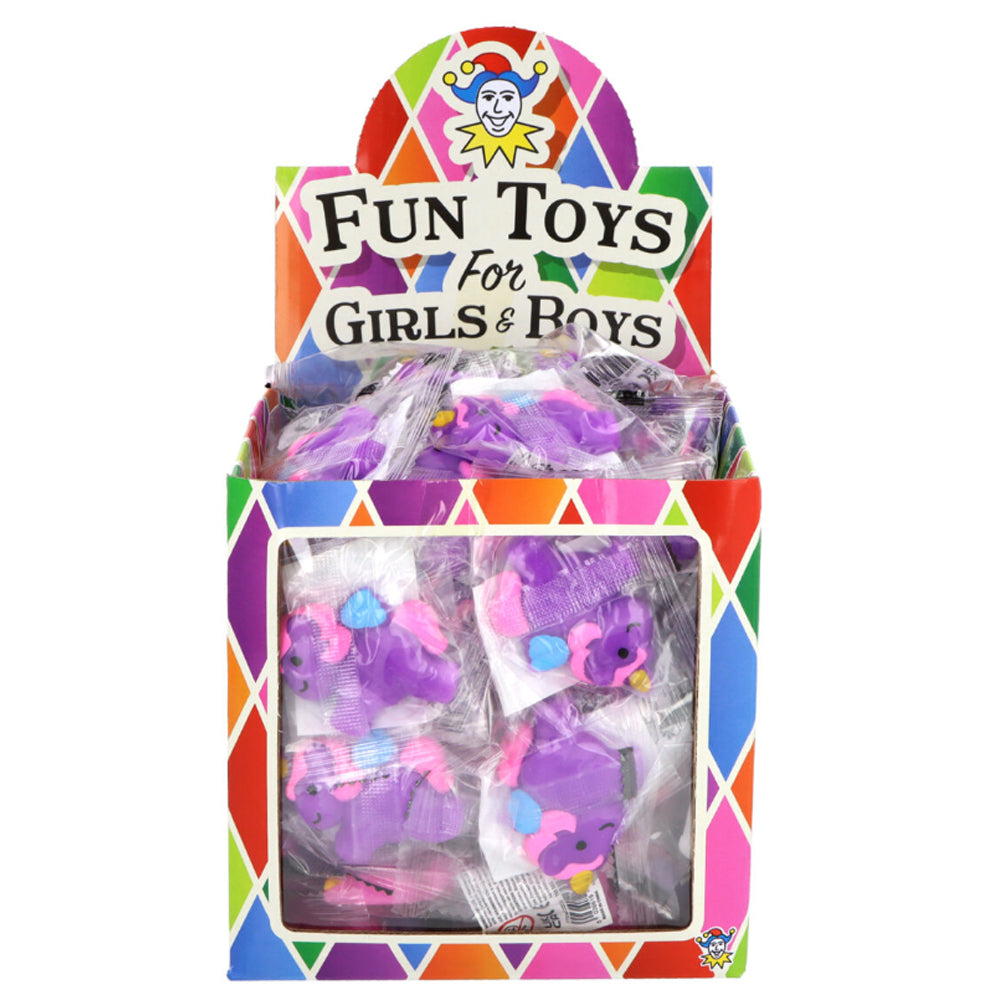 Mini Unicorn Squishies - Assorted Designs - 5cm - Each
