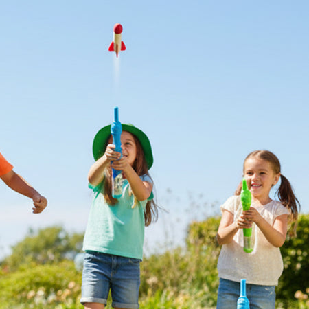 Rocket Launcher with Assorted Foam Rockets - 60cm