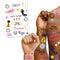 New Year's Eve Tattoos - Sheet of 20 - A5