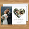 Personalised Multi 2 Photo Simple Landscape Thank you Cards - Pack of 8